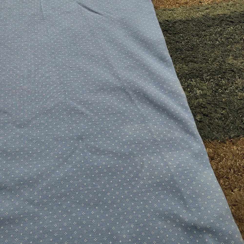 Polo Ralph Lauren Polo Shirt XXL Blue Micro Dot Classic Fit - Picture 6 of 9